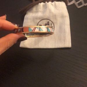 Hermès enamel bracelet